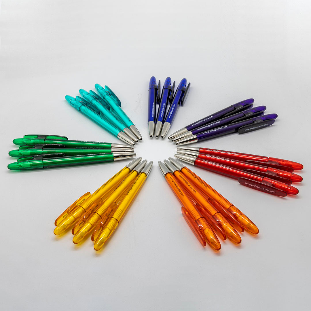 Pennen in kleuren drijfveren
