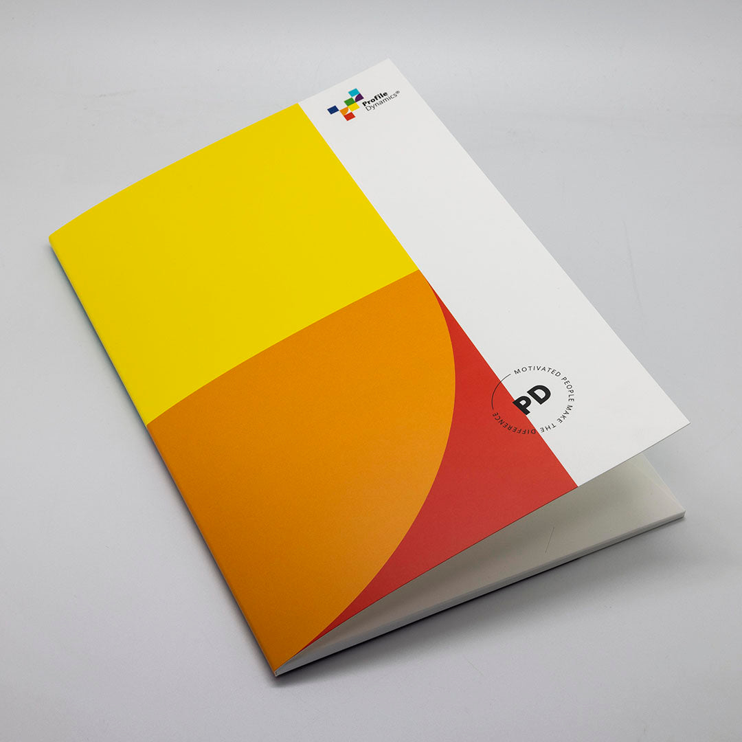 Omslagmappen voor rapporten