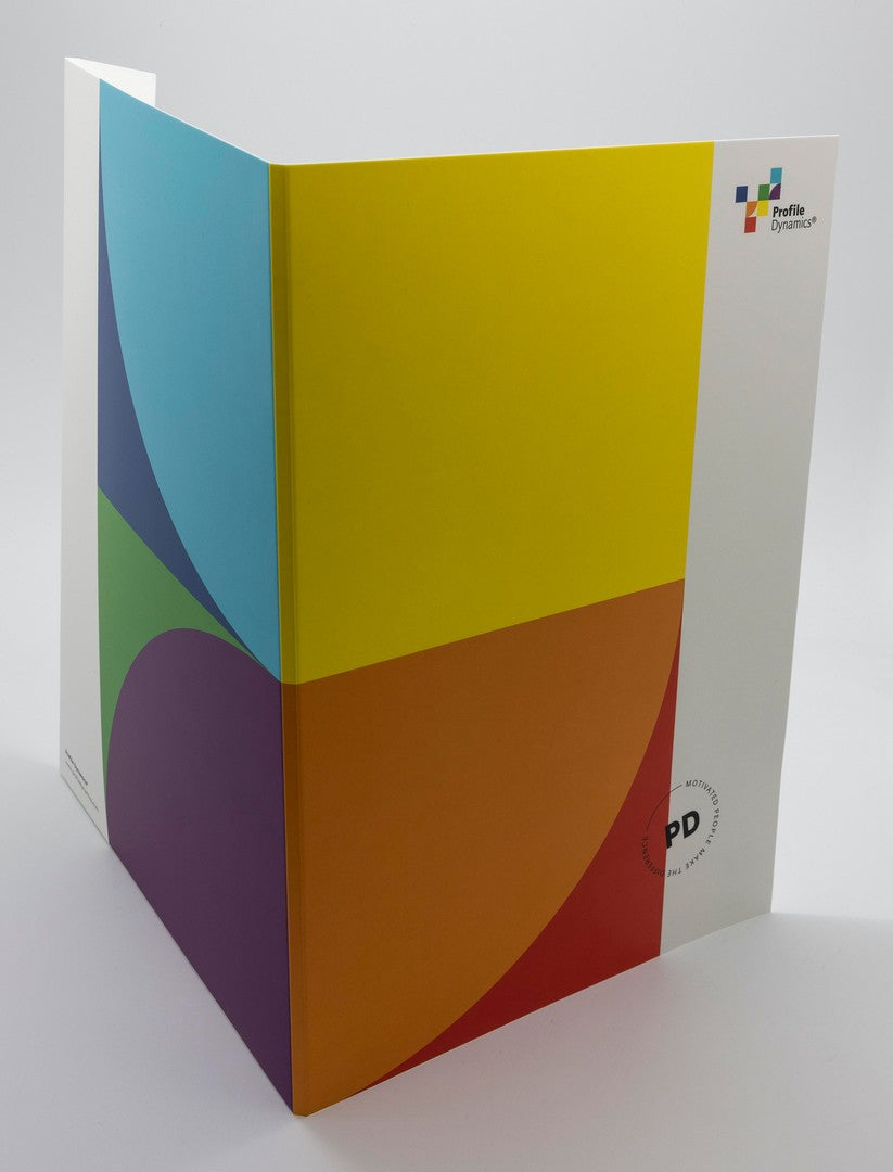 Omslagmappen voor rapporten